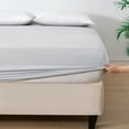 thumbnail image 4 of IR Imperial Rooms Fitted Sheet Deep Pocket Extra Soft Brushed Microfiber 1800 Series Light Gray King, 4 of 8