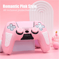 thumbnail image 2 of AARONMEI PS5 Controller Silicone Case Black Spider Man Theme With Joystick Caps Protectors Sticker, 2 of 8