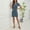 Grey, variant on Women's Easy Classic Short Sleeve Stretch Cotton Polo Dress