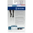 thumbnail image 7 of Women's Trouser Socks, Dress Style, Cable Pattern: 15-20 mmHg, Black, Small, 7 of 7