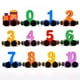 thumbnail image 5 of Tren de juguete educativo digital | Rompecabezas numerado del 1 al 12 | Juguete de aprendizaje colorido para niños pequeños | Desarrolla la motricidad fina y la coordinación ojo-mano | Regalo de, 5 of 9