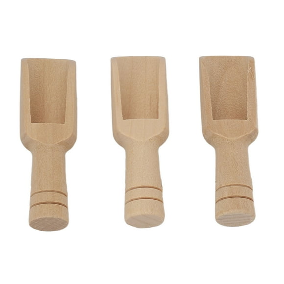 Small Bath Salt Spoon, Wood Bath Salt Spoon Kitchen Accessories  For Sugar