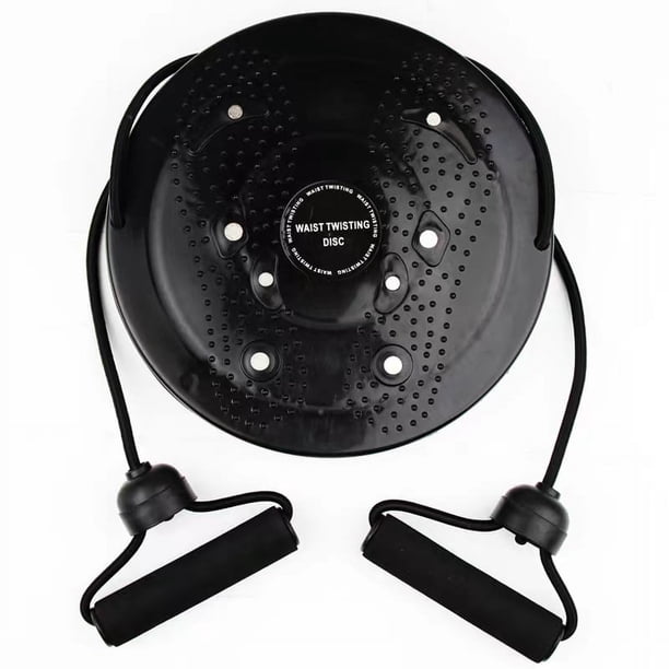 Placa abdominal con masaje magnético para pies, cuerda de tracción, placa giratoria, equipo de fitness para el hogar, placa giratoria adelgazante