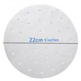 thumbnail image 2 of JINSIJU 100Pcs Baking Oil Paper Round Square Non-stick Greaseproof Accessory, 2 of 3
