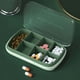 thumbnail image 4 of Pastillero Semanal Con Cortador, Estuche Portátil Para Medicamentos De 7 Días, Compartimentos Desmontables Para Un Almacenamiento Seguro Durante Los Viajes, 4 of 7