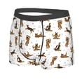 thumbnail image 2 of Wukai German Shepherd Dog Print Men’s Underwear Breathable Boxer Briefs,&nbsp;Moisture Wicking & Breathable-XX-Large, 2 of 7