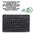 thumbnail image 3 of Clavier Russe Rechargeable Économe en Énergie, Clavier, 7 Pouces Léger pour Tablette Ordinateur Portable de Bureau, 3 of 7