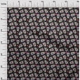 thumbnail image 3 of oneOone Viscose Chiffon Black Fabric Skull Fabric For Sewing Printed Craft Fabric By The Yard 42 Inch Wide-aB, 3 of 5