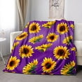 thumbnail image 5 of Sunflower Blanket-302-80 x60, 5 of 5