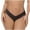 Coffee, variant on Women's Boy Short Panties Womens Seamless Low Cut Thong, V Shaped Comfortable Casual Yoga Briefs Black M