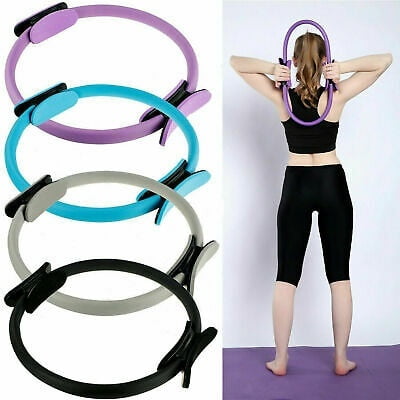 Yoga Magic Circle Durable PP Dual Grip Pilates Ring for Muscle Exercise Kit