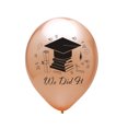 15 Pcs Balloons Set Graduation Season Letters and Doctor Hat Printing