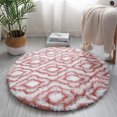 thumbnail image 3 of CAROOTU Tapis Rond Simple Doux Confortable Absorbant Antidérapant pour, 3 of 7