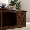 thumbnail image 4 of DeeHome Bridgevine Home Farmhouse 48 inch Coffee Table, No Assembly Required, Aged Whiskey Finish, 4 of 9