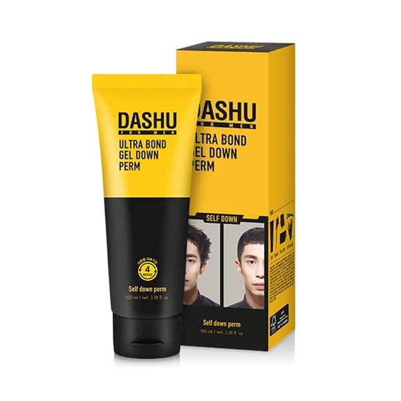 DASHU Premium Ultra Bond Gel Down Perm 3.5oz - Ayuda a controlar el cabello encrespado