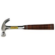 Estwing E16C 16 Oz. Smooth Face Curved Claw Hammer - Leather Grip