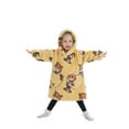 thumbnail image 3 of Komoo Adult Kids Oversized Wearable Blanket Hoodie Cartoon Plush Cozy Hooded Blanket Giant Blanket Hoodie, 3 of 5