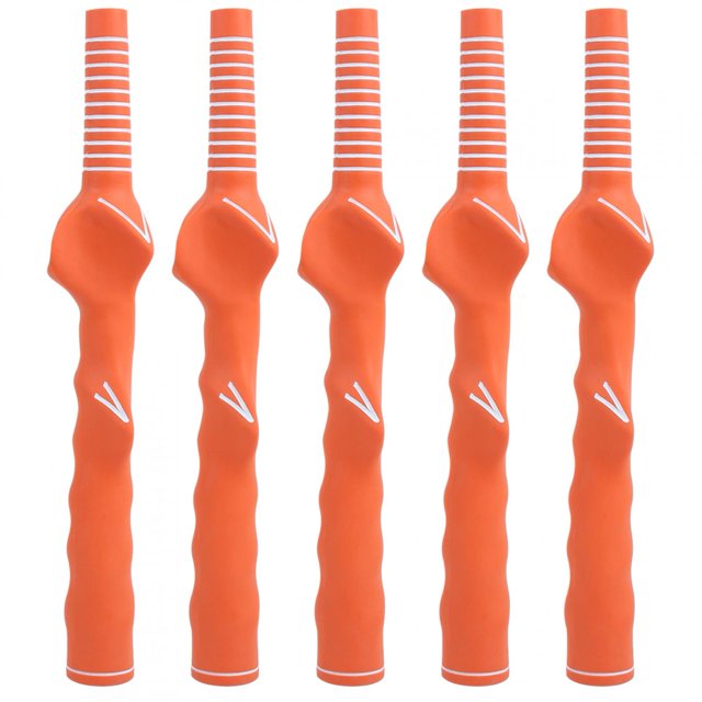 Training Aid Club Grip, Swing, For Beginner Training Practice Hole Diameter 12.5mm Orange