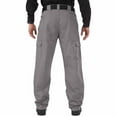 thumbnail image 2 of 5.11 Work Gear Men's Active Work Pants, Superior Fit, Double Reinforced, 100% Cotton, Grey, 40W x 30L, Style 74251ABR, 2 of 2