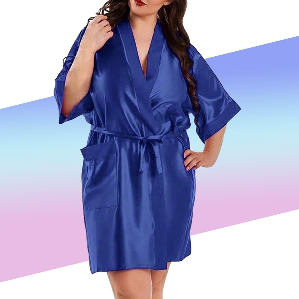 Silky robe womens Outlet