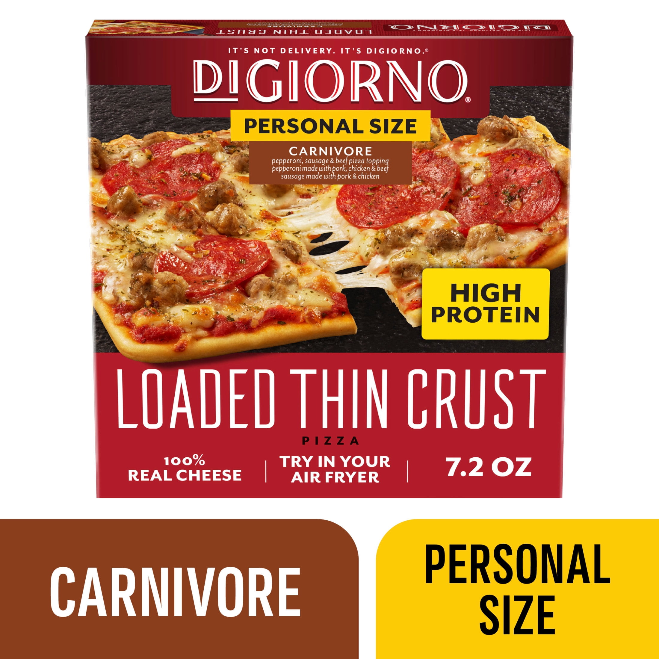 DiGiorno Frozen Pizza, Four Cheese, Wood Fired Style Crust Pizza