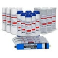 thumbnail image 1 of LiquaGen - Replacement Bulk Filter Kit for Reverse Osmosis Water Filtration Systems (3 Year Supply) (150 GPD), 1 of 4