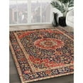 thumbnail image 3 of Ahgly Company Machine Washable Indoor Rectangle Traditional Peru Brown Area Rugs, 3' x 5', 3 of 7