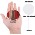 thumbnail image 2 of RYLABLUE Red and Brown Rustic Wood Grain Set of 6 Car Coaster for Drinks, Absorbent Ceramic Stone Coasters Cup Mat with Cork Base for Home Kitchen Room Coffee Table Bar Decor, 2 of 5