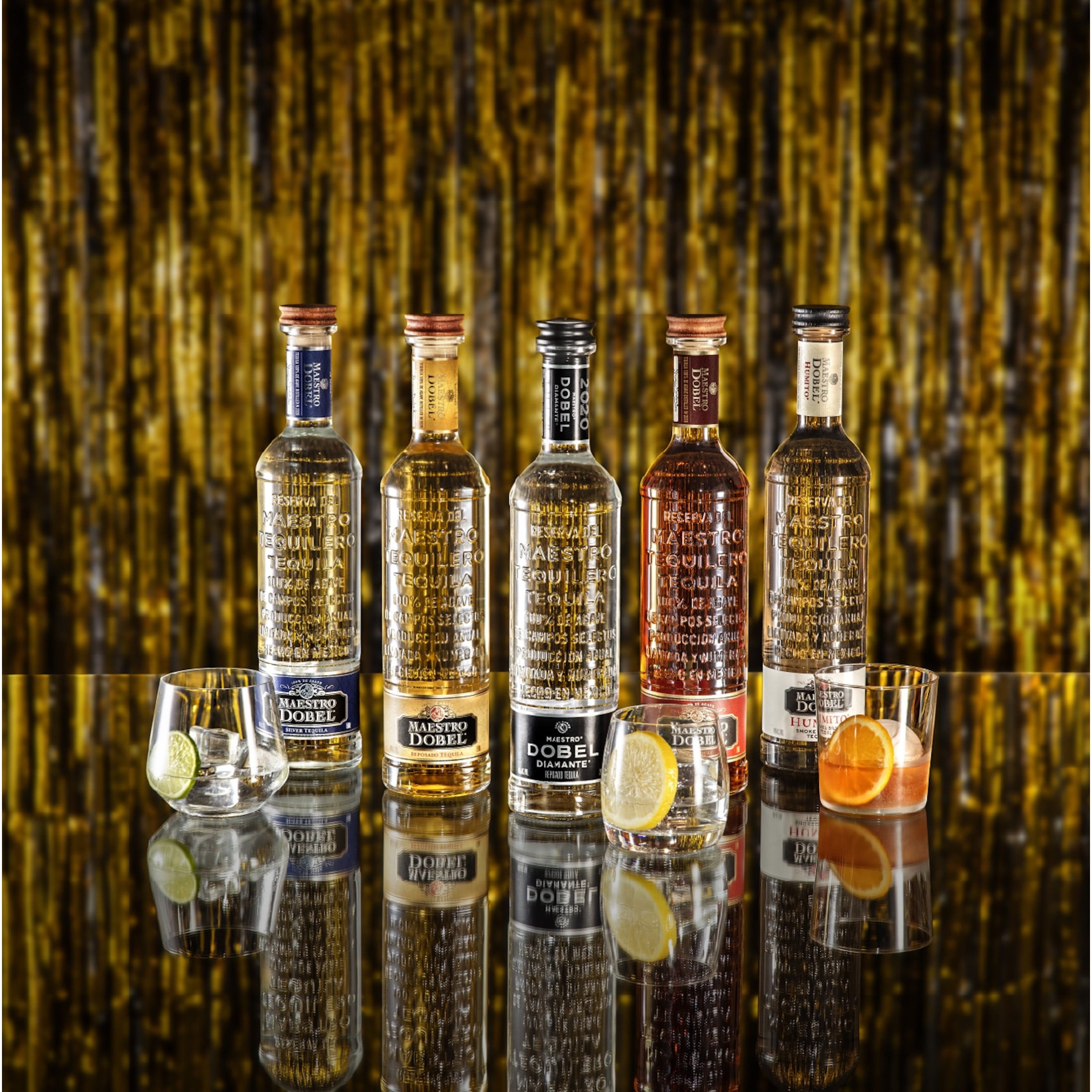 Maestro Dobel Diamante Tequila, 750 ml Glass Bottle, 40% ABV