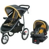 Graco FastAction Jogger Travel System with SnugRide Click Connect 35 Elite Car Seat, Sunshine