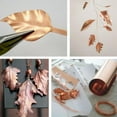 thumbnail image 7 of 35 Gauge Copper Roll High Purity Pure Copper Weather Proof Brass Sheet Copper Foil Light Salmon Color Copper Sheets Mixed Color 39x4 Inch DIY, 7 of 7