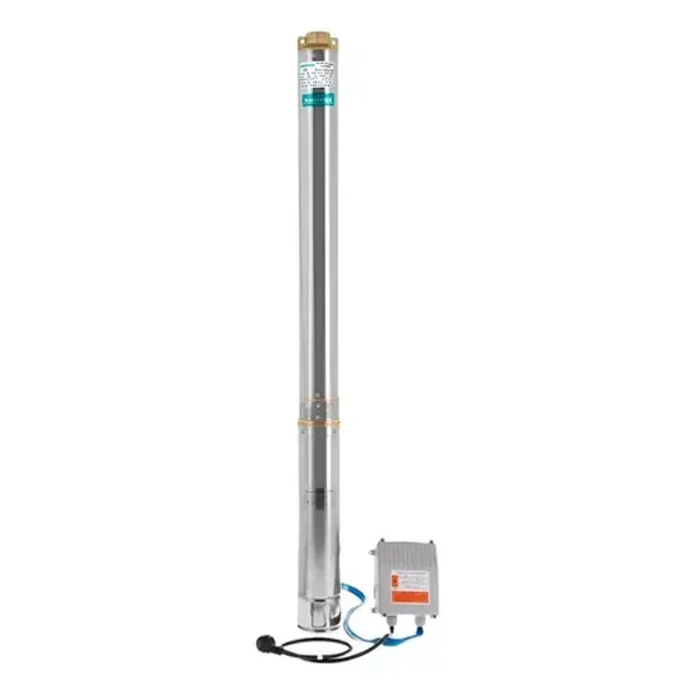 Bomba Sumergible Tipo Bala de 2 H.p. para Agua Limpia Acero