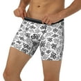 thumbnail image 3 of Cauagu Snake Print Men's Boxer Briefs, Funny & Cute Underwear Elastic Waistband Briefs Ideal Gift for Men,1-Pack, 3 of 7