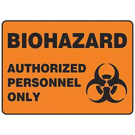 accuform signs mbhz504vp biohazard