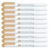 ZEBRA MILDLINER Highlighter pen markers, Mild Orange (WKT7-MOR) x10