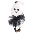 thumbnail image 4 of Halloween Decorations Outdoor Hanging Ghost Bell Pendant with Lanyard Black Cat Doll Wall Decor Haunted House Layout Ornament Spooky Halloween Decorations for Home Yard, 4 of 6