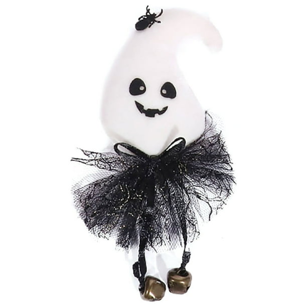 Decoración de Halloween Colgante de campana colgante de fantasma de Halloween con cordón Decoración de Halloween(Buy 2 save 10%)