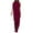 Wine, variant on Baqcunre Jumpsuits for Women Solid Color Jumpsuit Straight Pants Simple And Exquisite Design Jumpsuits for Women Dressy One Piece Jumpsuits for Women