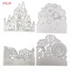 thumbnail image 2 of PALM Christmas castle Metal troqueles de corte plantilla hecha a mano manualidades tarjeta de papel DIY tarjeta de navidad, 2 of 4