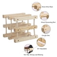 thumbnail image 3 of Wine Rack, Wine Racks Countertop Cabinet Stackable Detachable 6 Bottle Stable  For Bar, 3 of 8