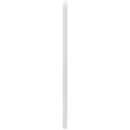 Alamont Home - Canterbury 18"W x 0.75"D x 24"H Magnetic Wall Mounted Chalkboard - Solid White