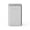 SILVER, variant on Nine Stars Automatic Bathroom Trash Can, 2 Gallon Plastic, Motion Sensor Hands-Free Soft-Close Lid Garbage Bin, White