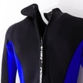 thumbnail image 4 of Traje de neopreno Térmico de buceo Perfecl Completo para hombre Manga Larga Azul L, 4 of 8