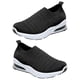 thumbnail image 1 of Casual Sports Shoes 1 Pair Low-heel Breathable Mesh Sneakers For Women Black Prevent Foot Odor, 1 of 3