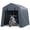 Gray, variant on Lumiparty 6x8 FT Portable Outdoor Storage Shed, Waterproof Shelter with Roll-Up Zipper Door, UV Resistant Garage Tent for Motorcycle, Firewood & Tools, Khaki