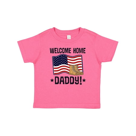 

Inktastic Military Daddy Welcome Home Gift Baby Boy or Baby Girl T-Shirt