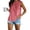 Red, variant on Sherrylily Summer Women Sleeveless Tank Top Loose Fit Casual Crew Neck T Shirts