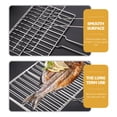 thumbnail image 2 of Cesta de parrilla de acero inoxidable con clip, rejilla de malla para parrilla de verduras, parrilla para carne, 2 of 7