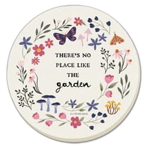 Thirstystone No Place Like Garden 4-Pack Round Stone Coasters