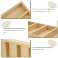 thumbnail image 2 of Plateau de Rangement en Bambou pour Lunettes de Soleil, Support de Rangement pour Lunettes de Bureau, 2 of 9